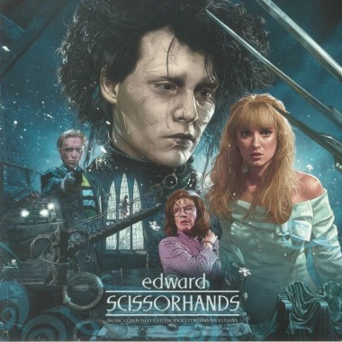 Danny ELFMAN - Edward Scissorhands (Soundtrack)(Blue & White Vinyl)(2 LP)