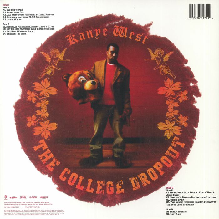 Kanye West - The College Dropout (2LP)+booklet(USA Limited Edition)