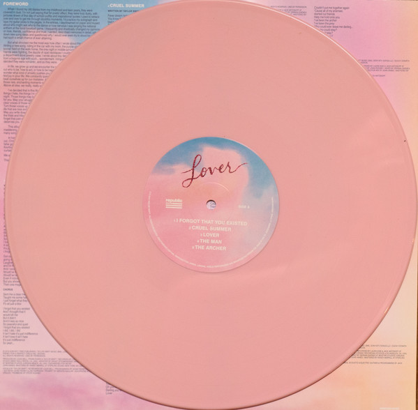 Taylor Swift - Lover (2LP) (Pink & Blue Vinyl)