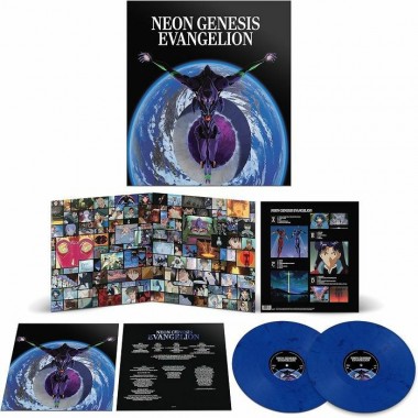 Evangelion / Anime - Shiro SAGISU - Neon Genesis Evangelion (Blue Vinyl)(2 LP)+insert