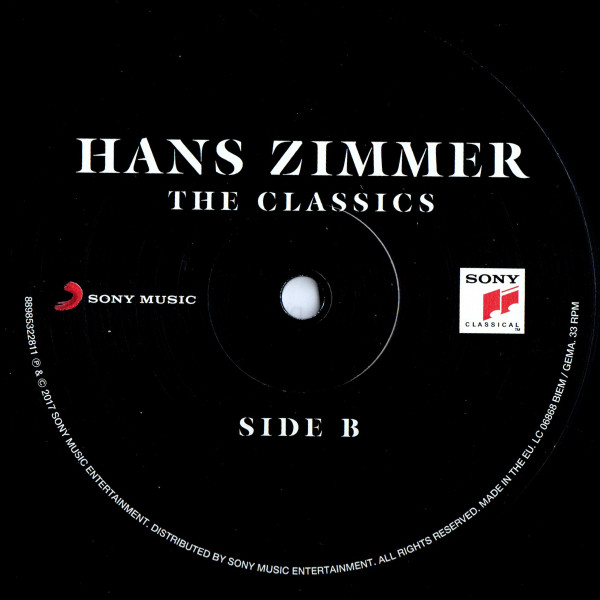 Hans Zimmer - The Classics (Limited Edition) (2LP)