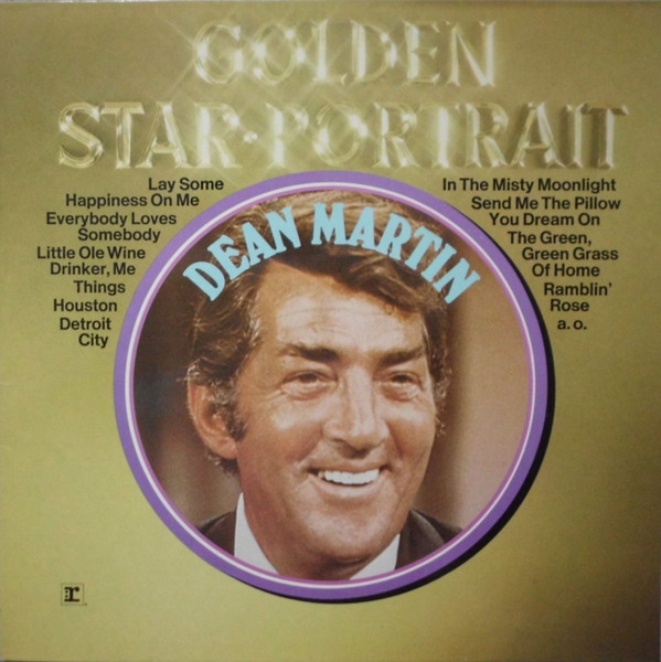 Dean Martin - Golden Star Portrait