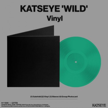 KATSEYE - Wild(Limited Coloured Vinyl)+photocard