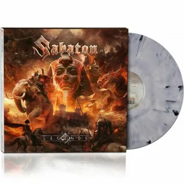 SABATON - Legends (Templars Edition)(White Vinyl)+poster