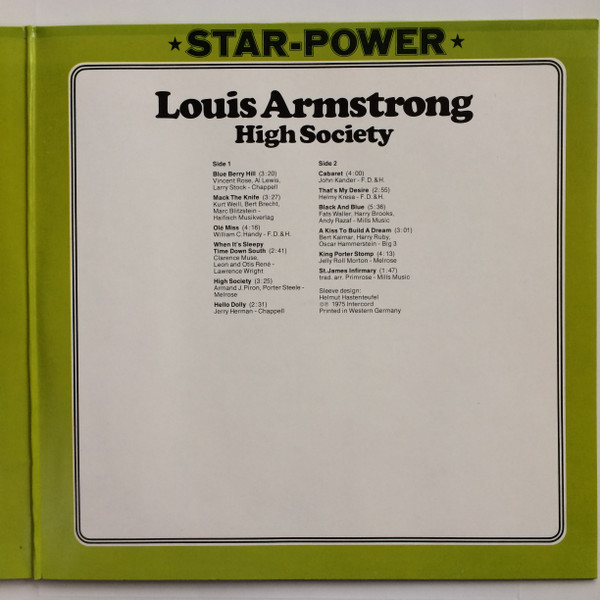 Ella Fitzgerald / Louis Armstrong - Basin Street Blues / High Society (2LP)