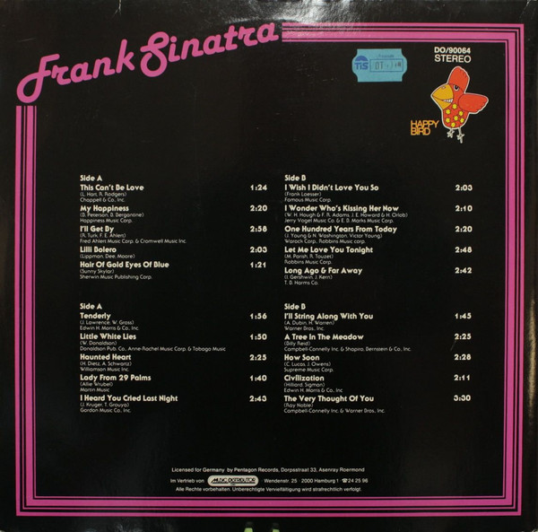 Frank Sinatra - My Best Songs . Vol.2 (2LP)