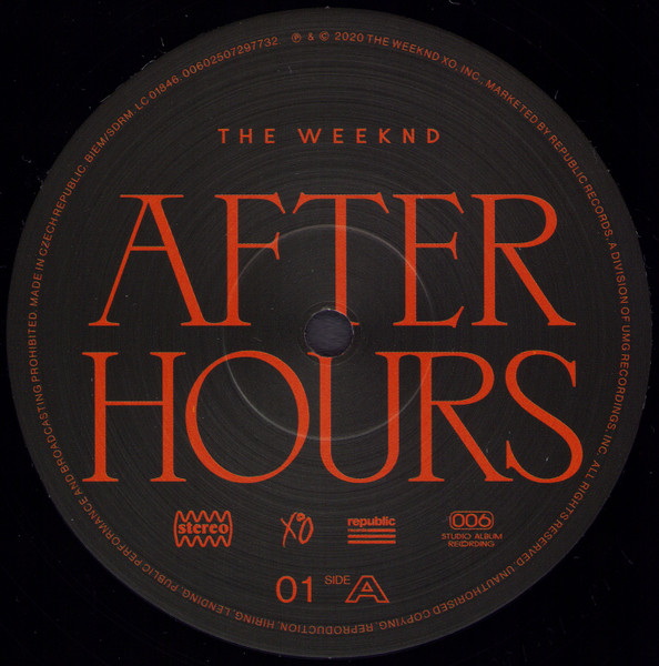 The Weeknd - After Hours (2LP)