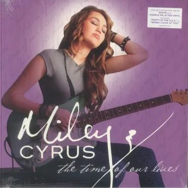 Miley Cyrus - The Time Of Our Lives(White&Purple Vinyl)