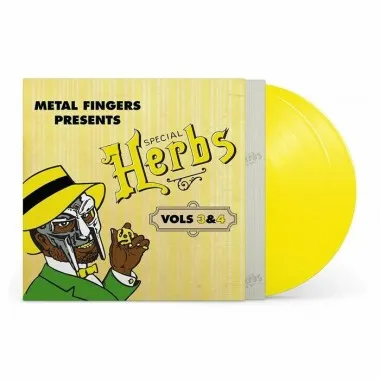 Madvillain / MF Doom & Madlib - Metal Fingers Presents: Special Herbs Vol 3 & 4(Lemon Vinyl)(2 LP)