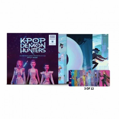 KPop Demon Hunters (Soundtrack) - KPop Demon Hunters(Honmoon Vinyl)+stickers + photo cards + insert