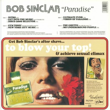 BOB SINCLAR - Paradise(2 LP)