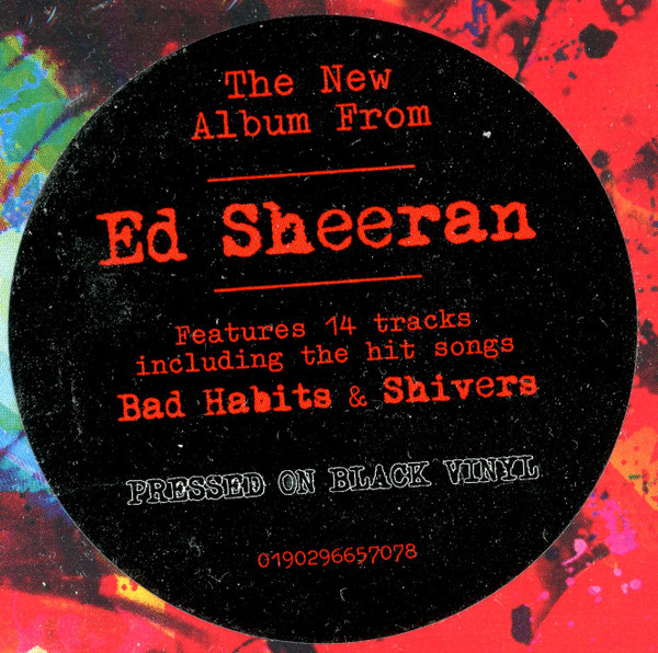 Ed Sheeran - Equals(White Vinyl)(Limited Edition)