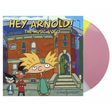 Soundtrack - Jim LANG - Hey Arnold! The Music Vol 1(Yellow White & Pink Vinyl)(2 LP)