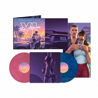 Soundtrack - Grand Theft Auto VI: The Album(Pink & Blue Vinyl)(2 LP)+poster 19/11
