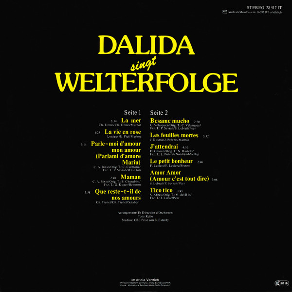 Dalida - Hits