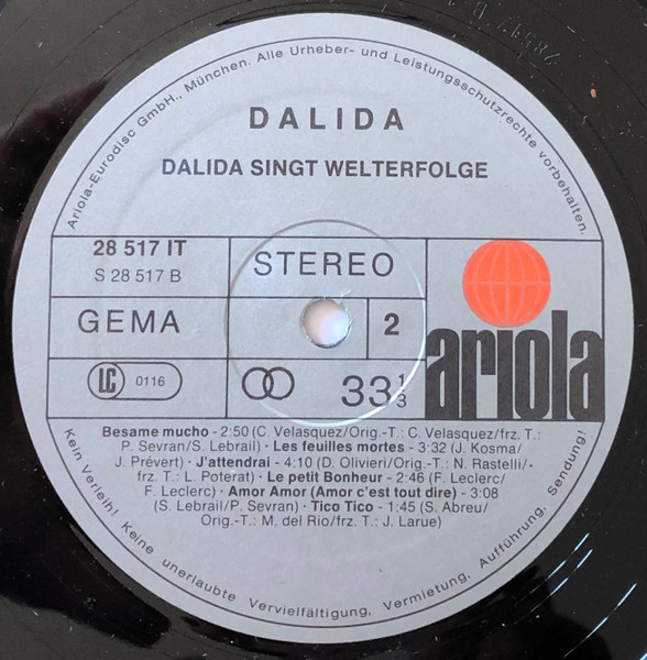 Dalida - Hits
