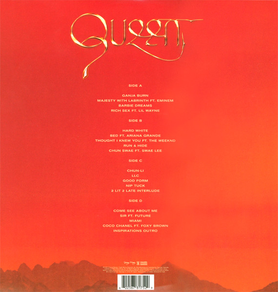 Nicki Minaj - Queen (2LP)(Orange Vinyl)(USA Edition)